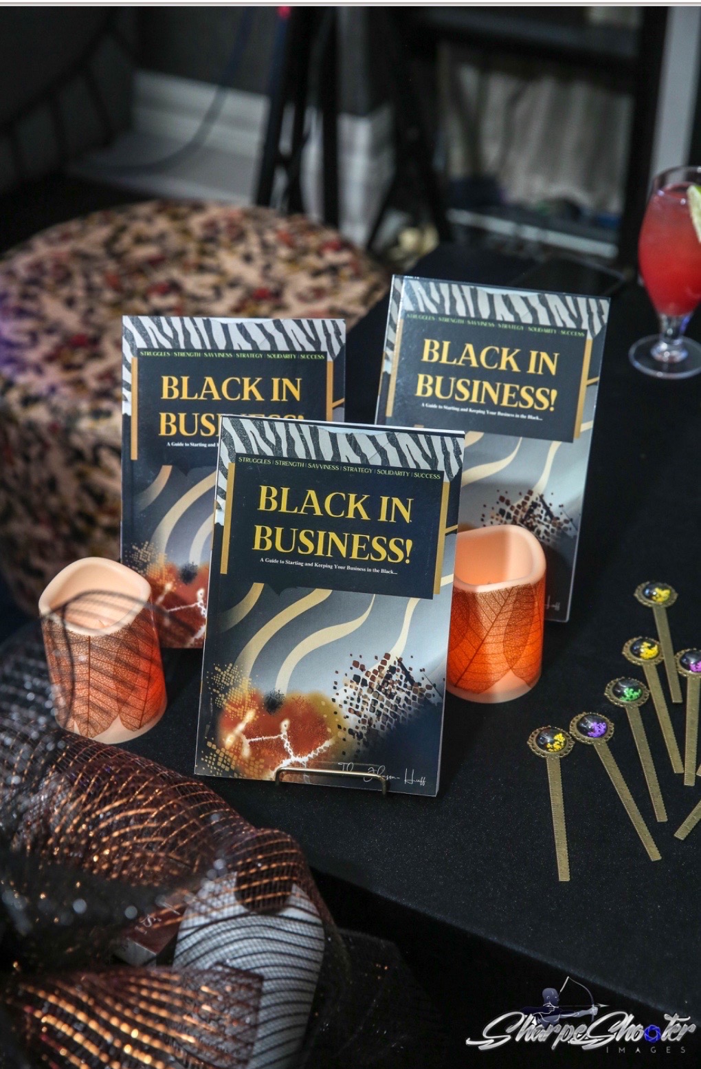 Black in Business curriculum books on display